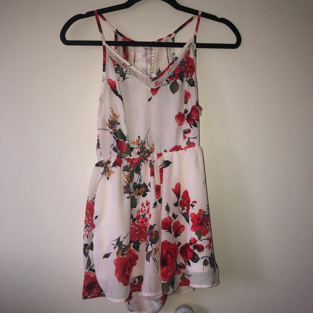 White Rose Romper | Sienna Sky